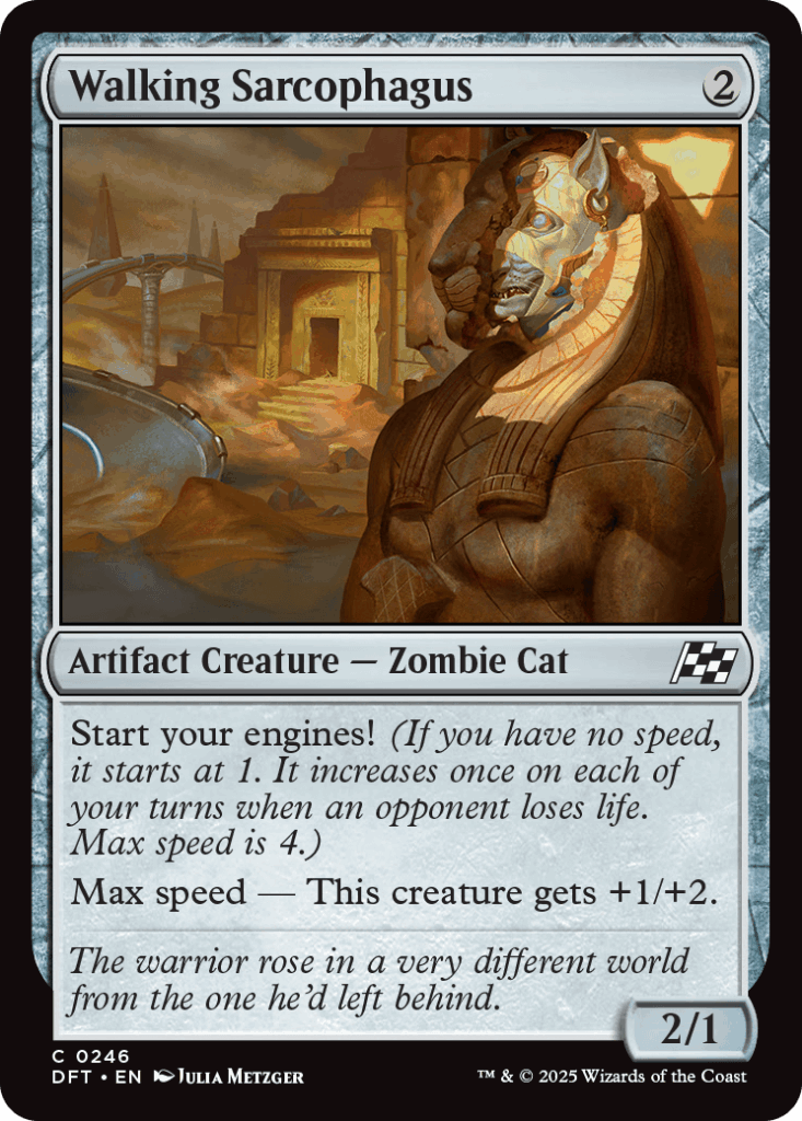 walking sarcophagus foil