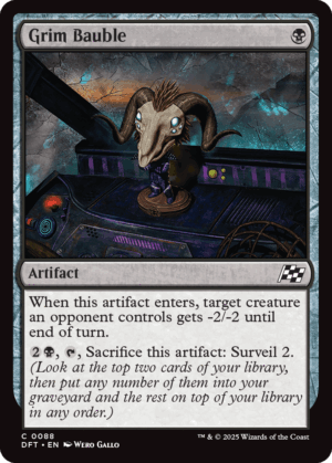 SINGLES MTG grim bauble foil