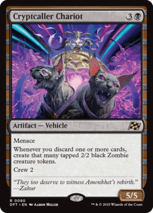 SINGLES MTG cryptcaller chariot foil