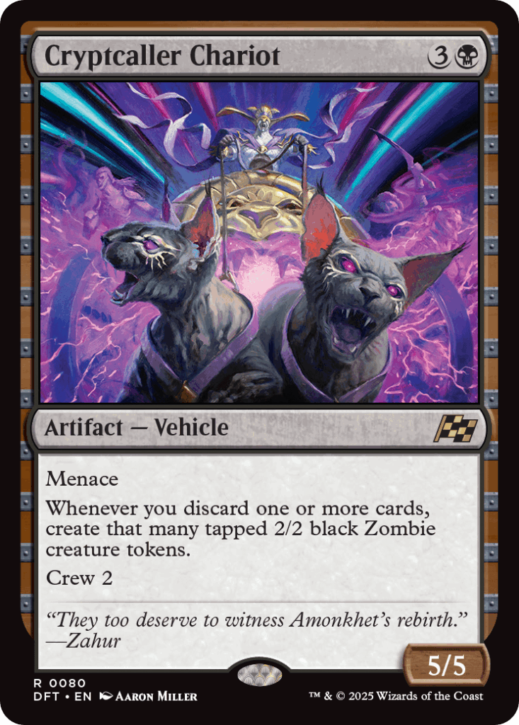 cryptcaller chariot foil