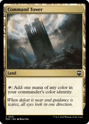 SINGLES MTG command tower