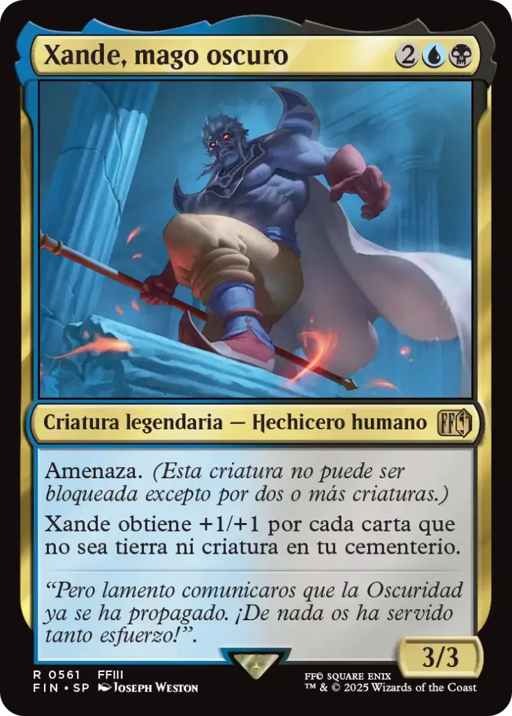 xande, mago oscuro