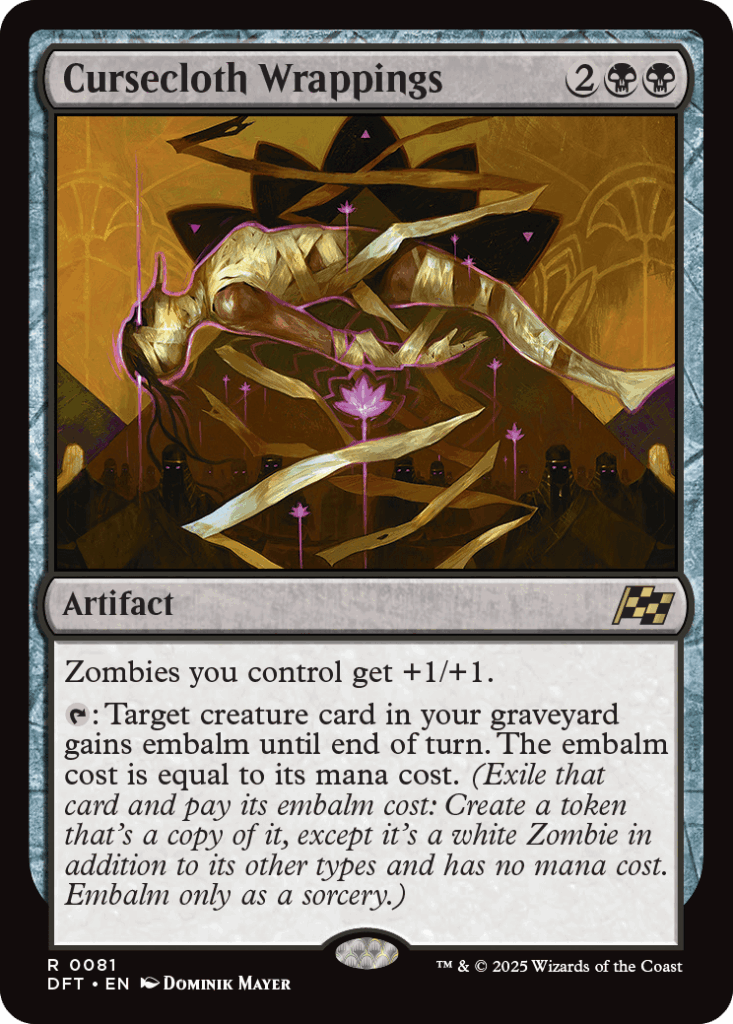 cursecloth wrappings