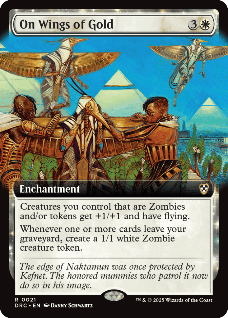 SINGLES MTG on wings of gold