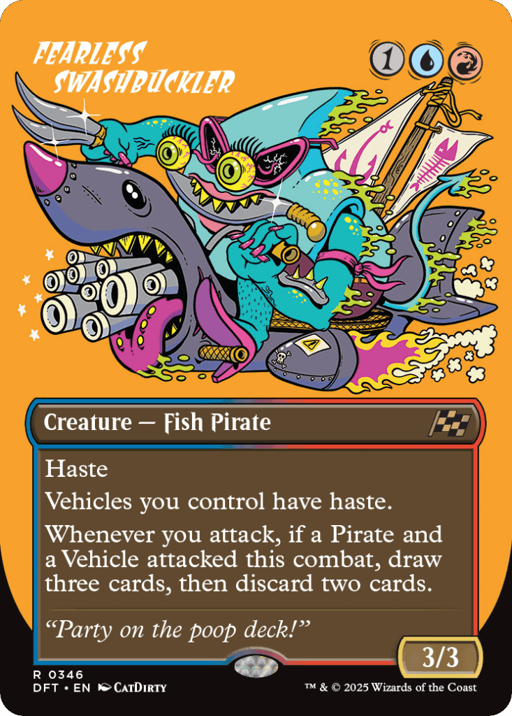 fearless swashbuckler