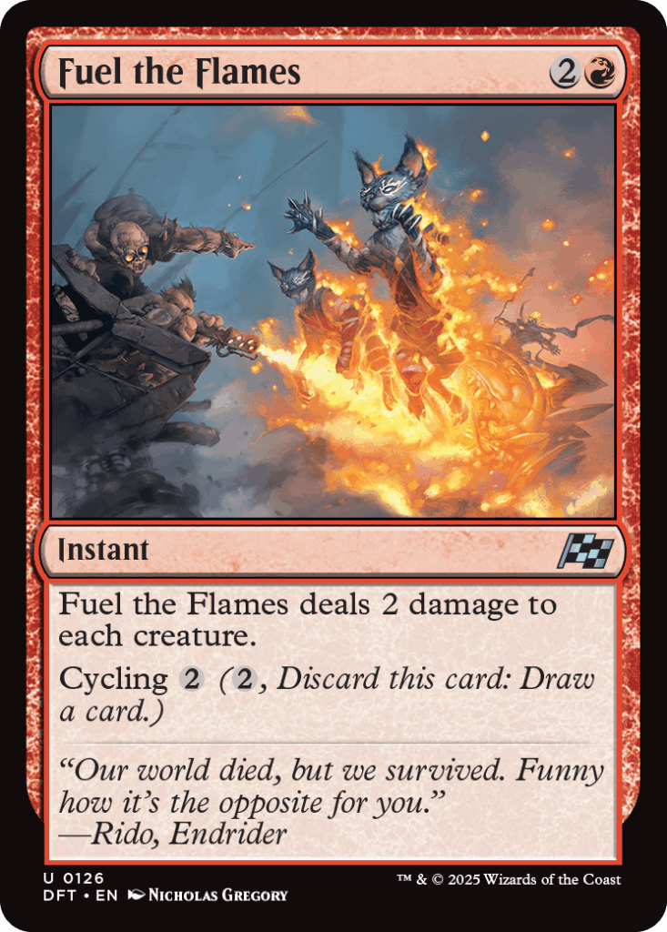 fuel the flames