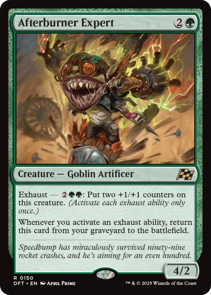 afterburner expert foil