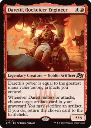 daretti, rocketeer engineer