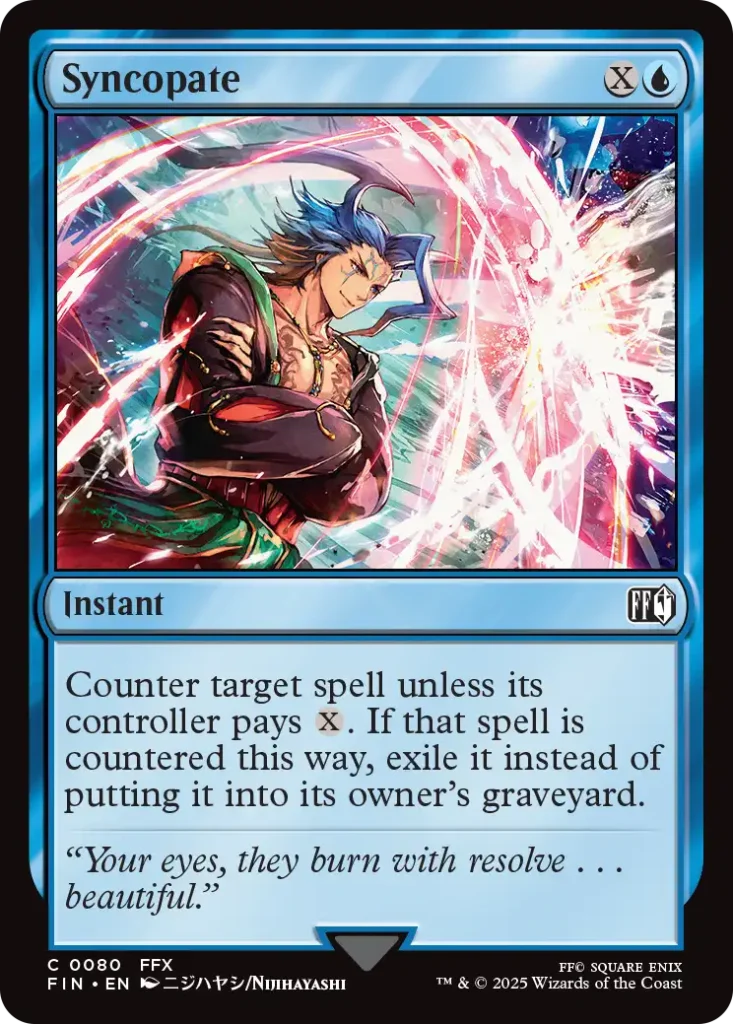 syncopate foil