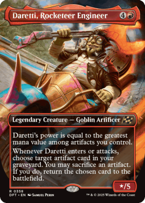 daretti, rocketeer engineer