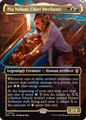 pia nalaar, chief mechanic