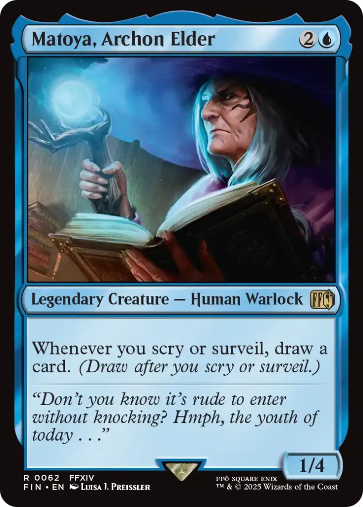 SINGLES MTG matoya, archon elder