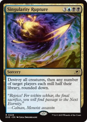 singularity rupture foil
