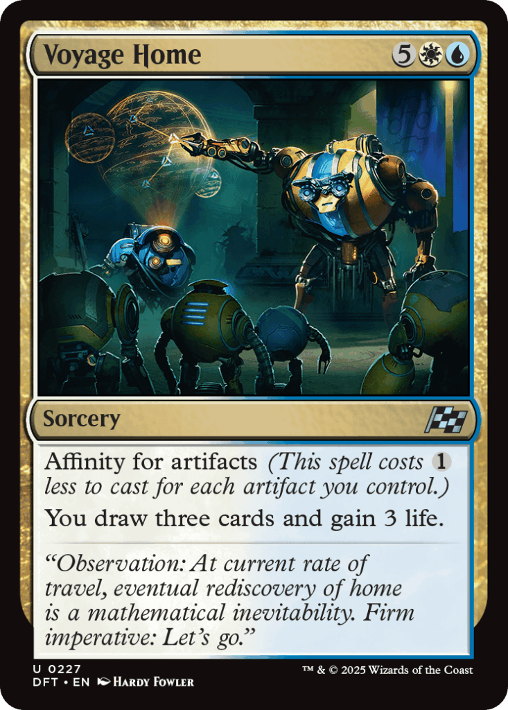 SINGLES MTG voyage home foil