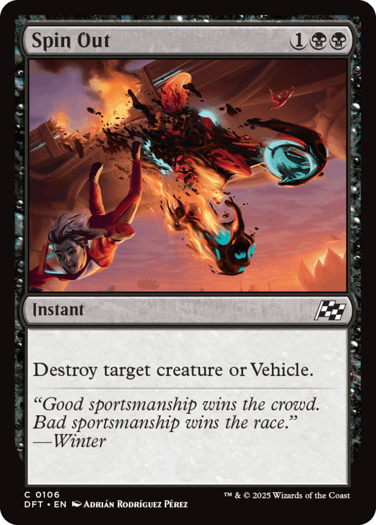 spin out foil