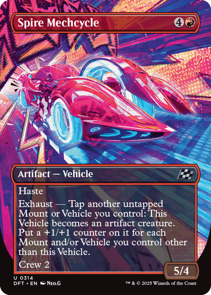 spire mechcycle foil
