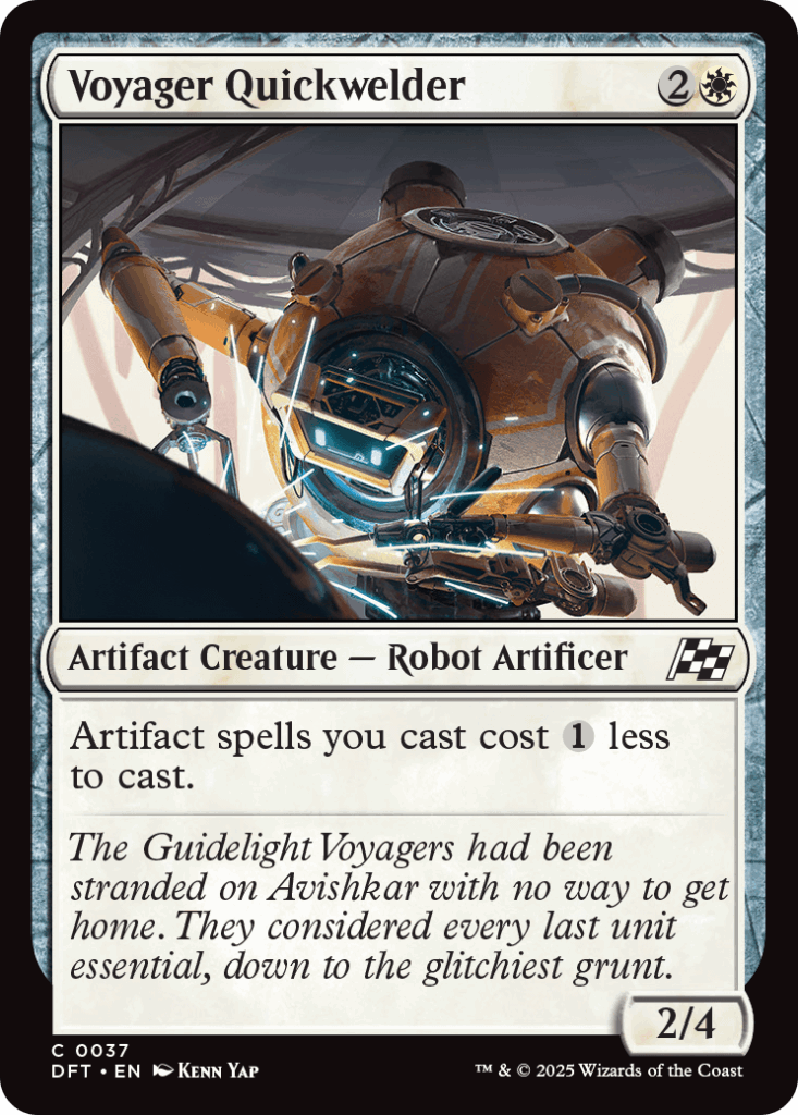 SINGLES MTG voyager quickwelder