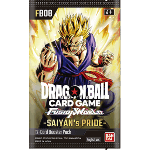 dragon ball super card game fusion world: booster pack saiyan’s pride [fb08]