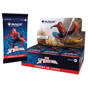 mtg marvel's spider man caja 30 sobres