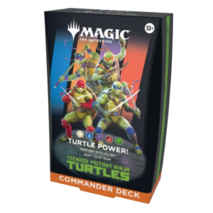 mtg teenage mutant ninja turtles commander deck turtle power