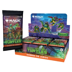 teenage mutant ninja turtles play booster display